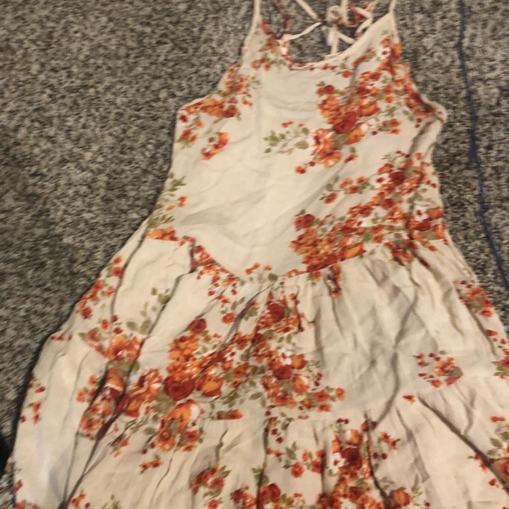 Floral swing dress
